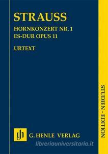 Hornkonzert Nr. 1 Es-dur op. 11 SE di Richard Strauss edito da Henle, G. Verlag