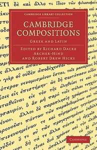Cambridge Compositions edito da Cambridge University Press