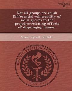 This Is Not Available 050487 di Shane Rydell Triplett edito da Proquest, Umi Dissertation Publishing