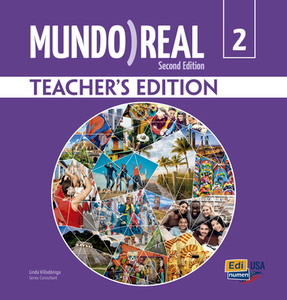 Mundo Real Lv2 - Teacher Print Edition Plus 6 Years Online Premium Access (All Digital Included: Lms+ebook+ewb+ehll) di Meana, Aparicio, Linda edito da EDINUMEN