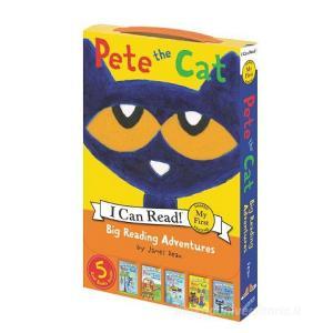 Pete the Cat: Big Reading Adventures: 5 Far-Out Books in 1 Box! di James Dean edito da HARPERCOLLINS