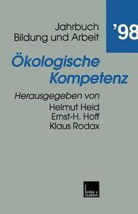 Ökologische Kompetenz edito da VS Verlag für Sozialwissenschaften