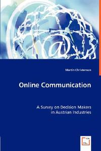 Online Communication di Martin Christensen edito da VDM Verlag Dr. Müller e.K.