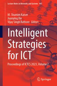 Intelligent Strategies for ICT edito da Springer