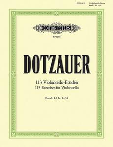 113 Cello Exercises Vol 1 131 di FRIEDRICH DOTZAUER edito da Faber Music