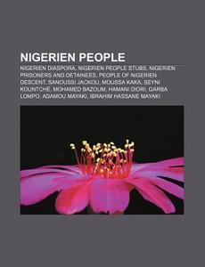 Nigerien People: Nigerien People Stubs, di Books Llc edito da Books LLC, Wiki Series