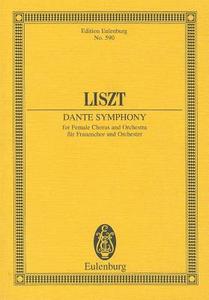 Dante-Sinfonie, Partitur di Franz Liszt edito da Schott Music, Mainz; Eulenburg, L.