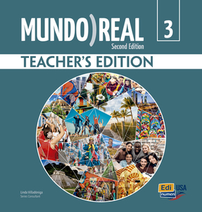 Mundo Real Lv3 - Teacher Print Edition Plus 6 Years Online Premium Access (All Digital Included: Lms+ebook+ewb+ehll) di Meana, Aparicio, Linda edito da EDINUMEN