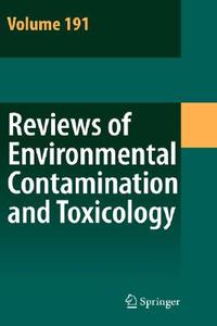 Reviews of Environmental Contamination and Toxicology 170 di G. W. Ware, Springer edito da Springer New York