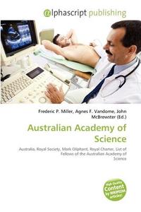 Australian Academy Of Science edito da Vdm Publishing House