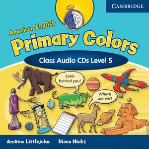 American English Primary Colors 5 Class Audio Cds di Diana Hicks, Andrew Littlejohn edito da Cambridge University Press