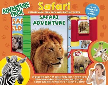 Adventure Pack: Safari di Cynthia Stierle edito da SILVER DOLPHIN BOOKS