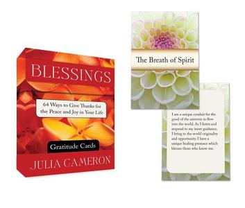 Blessings Gratitude Cards di Julia Cameron edito da Tarcher