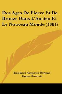 Des Ages de Pierre Et de Bronze Dans L'Ancien Et Le Nouveau Monde (1881) di Jens Jacob Asmussen Worsaae edito da Kessinger Publishing