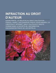 Infraction Au Droit D'auteur: Album Pira di Source Wikipedia edito da Books LLC, Wiki Series
