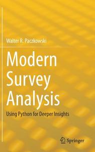 Modern Survey Analysis di Walter R. Paczkowski edito da Springer International Publishing