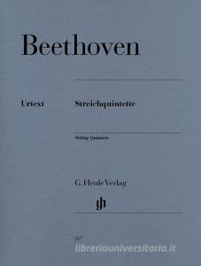 Streichquintette di Ludwig van Beethoven edito da Henle, G. Verlag