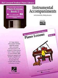 Piano Lessons Book 2 - GM Disk: Hal Leonard Student Piano Library di Hal Leonard edito da HAL LEONARD PUB CO