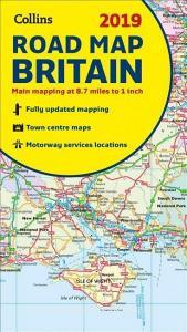 2019 Collins Map Of Britain di Collins Maps edito da Harpercollins Publishers