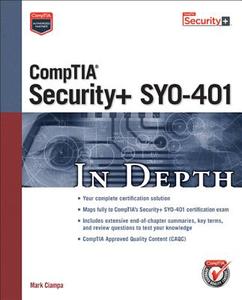 Comptia Security+ Sy0-401 in Depth di Mark Ciampa edito da CENGAGE LEARNING