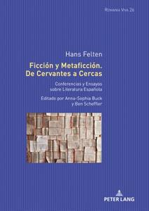 Ficción y Metaficción. De Cervantes a Cercas edito da Lang, Peter GmbH