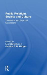 Public Relations, Society & Culture edito da Taylor & Francis Ltd