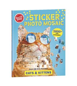 Sticker Photo Mosaic: Cats & Kittens di Editors of Klutz edito da KLUTZ