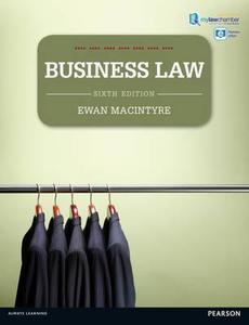 Business Law di Ewan Macintyre edito da Longman Publishing Group