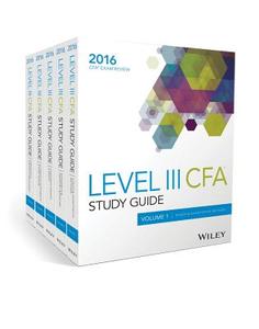 Wiley Study Guide For 2016 Level Iii Cfa Exam di Wiley edito da John Wiley & Sons Inc