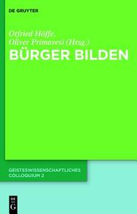 Burger Bilden: Geisteswissenschaftliches Colloquium 2 edito da Walter de Gruyter