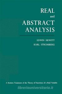 Real and Abstract Analysis di Edwin Hewitt, Karl Stromberg edito da Springer Berlin Heidelberg
