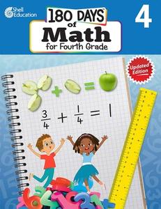 180 Days of Math for Fourth Grade di Stephanie Kuligowski edito da Shell Education Pub