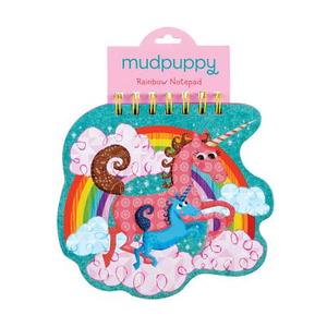 Unicorns Rainbow Notepad di Mudpuppy edito da Galison