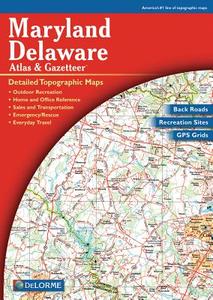 Map-MD/del Atlas & Gazetteer 4 di Rand McNally, Delorme Publishing Company edito da Delorme Mapping Company