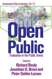 Open to the Public di Jonathan D. Breul edito da Taylor & Francis Ltd