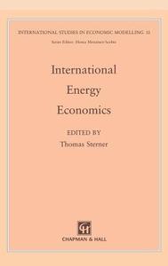 International Energy Economics edito da Springer Netherlands
