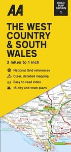 Road Map The West Country & South Wales edito da AA Publishing