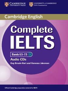 Complete Ielts Bands 6.5-7.5 Class Audio Cds (2) di Guy Brook-Hart, Vanessa Jakeman edito da Cambridge University Press