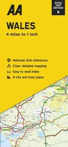Road Map Wales edito da AA Publishing