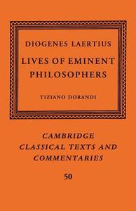 Diogenes Laertius edito da Cambridge University Press