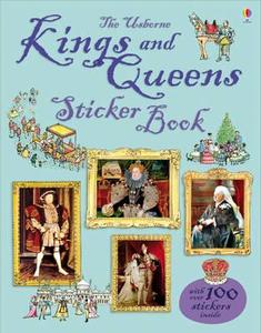 Kings And Queens Sticker Book di Sarah Courtauld edito da Usborne Publishing Ltd
