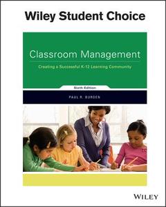 Classroom Management di Paul Burden edito da John Wiley & Sons Inc