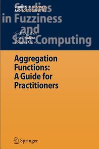 Aggregation Functions: A Guide for Practitioners di Gleb Beliakov, Tomasa Calvo, Ana Pradera edito da Springer Berlin Heidelberg