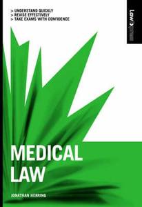 Medical Law di Jonathan Herring edito da Pearson Education Limited