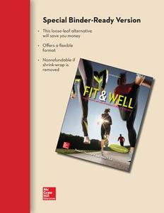 General Combo Looseleaf Fit & Well Alt Ed. with Connect Access Card and Livewell di Thomas Fahey, Paul Insel, Walton Roth edito da McGraw-Hill Education
