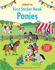 First Sticker Book Ponies di Fiona Patchett edito da Usborne Publishing Ltd
