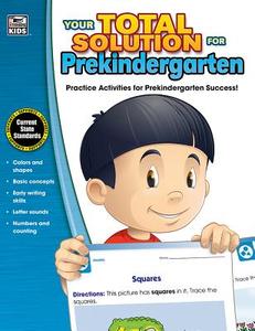 Your Total Solution for Prekindergarten Workbook di Thinking Kids edito da Thinking Kids