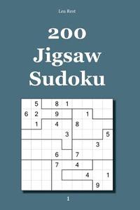 200 Jigsaw Sudoku 1 di Lea Rest edito da Udv