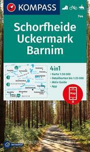 Schorfheide / Uckermark / Barnim edito da KOMPASS-Karten