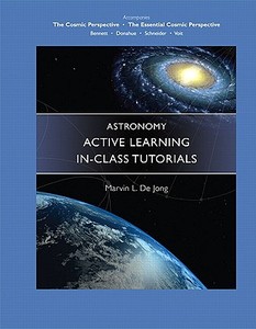 Astronomy Active Learning In-Class Tutorials di Pearson, Marvin L. De Jong edito da Addison-Wesley